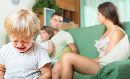 Proč se nehádat před dětmi